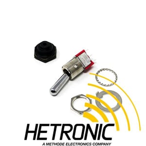 TOGGLE SWITCH HETRONIC O-R SP O-ON) W/TS